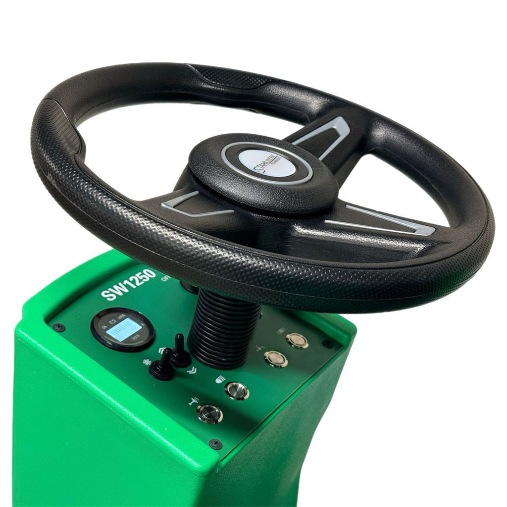 Stahlwerk Germany SW-1250e — Aufsitz-Kehrmaschine, Produktansicht 6