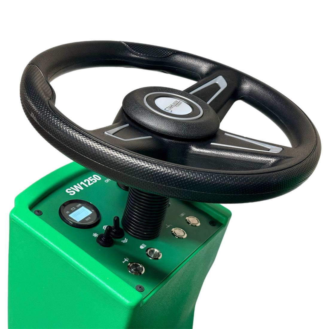 Stahlwerk Germany SW-1250e — Aufsitz-Kehrmaschine, Produktansicht 6