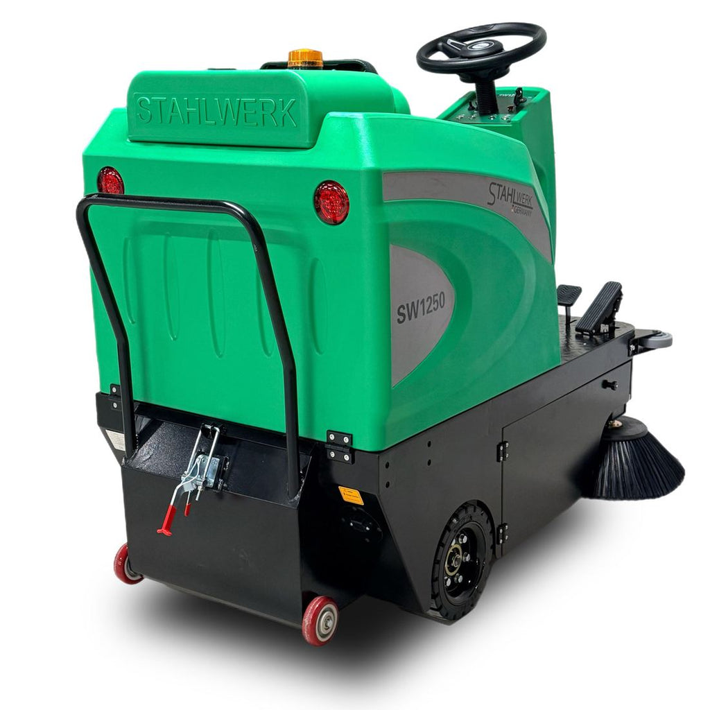 Stahlwerk Germany SW-1250e — Aufsitz-Kehrmaschine, Produktansicht 8