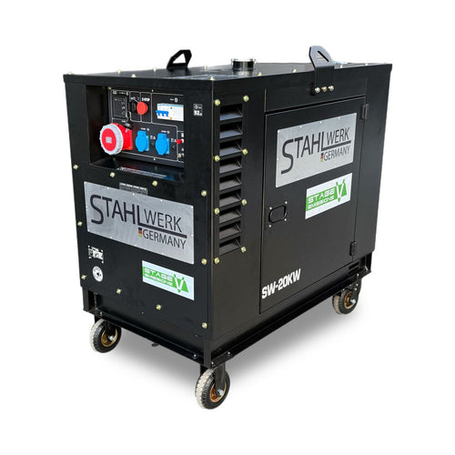 Stahlwerk Germany SW-20KW — Dieselgenerator, Gesamtansicht