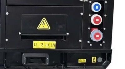 Stahlwerk Germany SW100KW — Dieselgenerator, Detailansicht Anschlussfeld