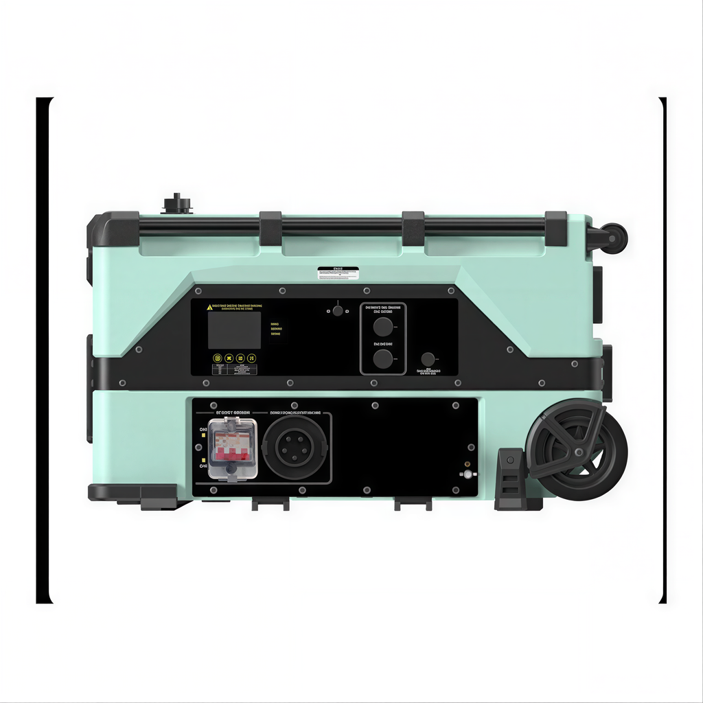 HyperPower HP24 — Seitenansicht mit AC-Eingang