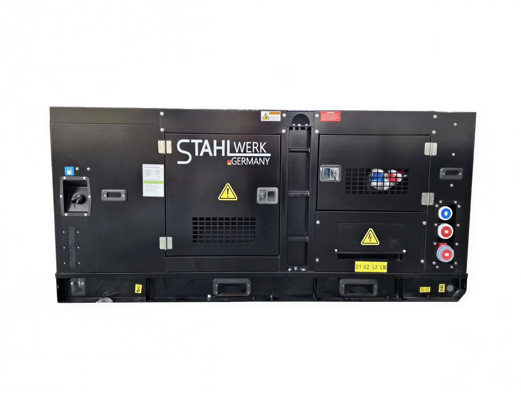Stahlwerk Germany SW100KW Diesel-Generator — Frontansicht