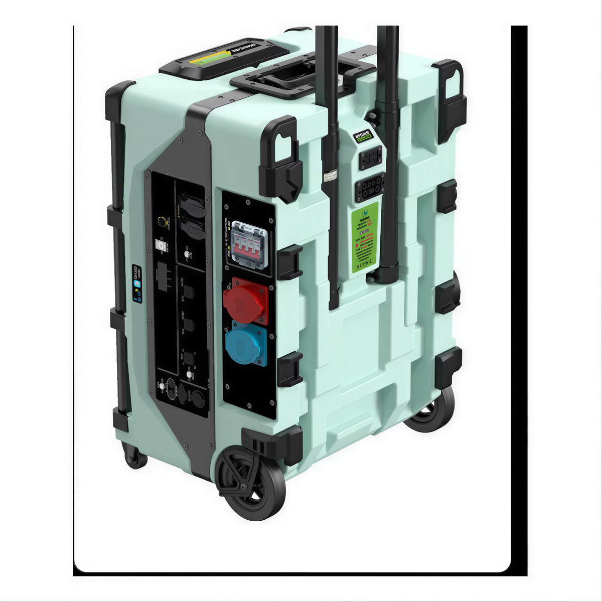HyperPower HP24 — mit ausgezogenem Trolleygriff